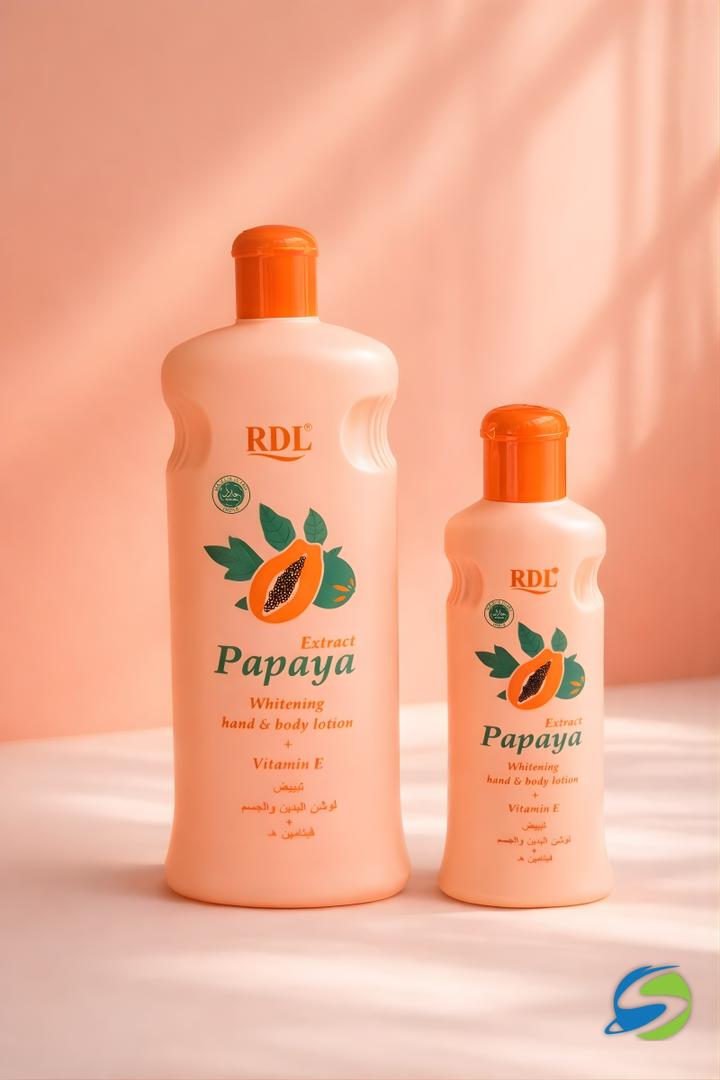 لوشن البابايا لتبييض الجسم واليدين RDL Papaya